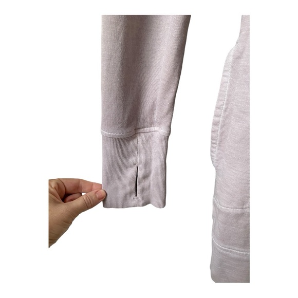 Athleta Eco Wash Cowl Neck Sweatshirt Dress S - Picture 4 of 15